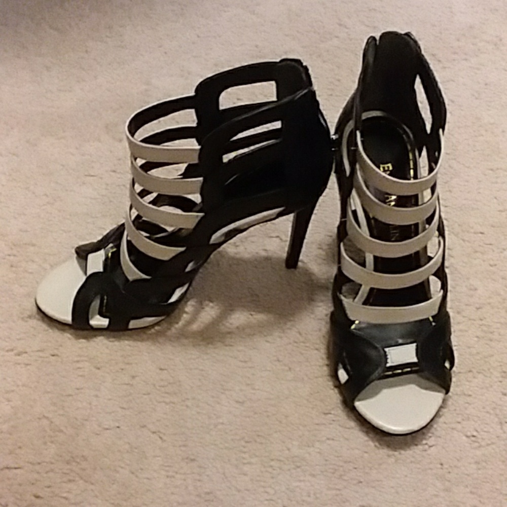Strappy heels
